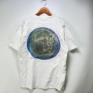 Vintage 90s Jerusalem Earth Hebrew Jewish Israel Shirt Large